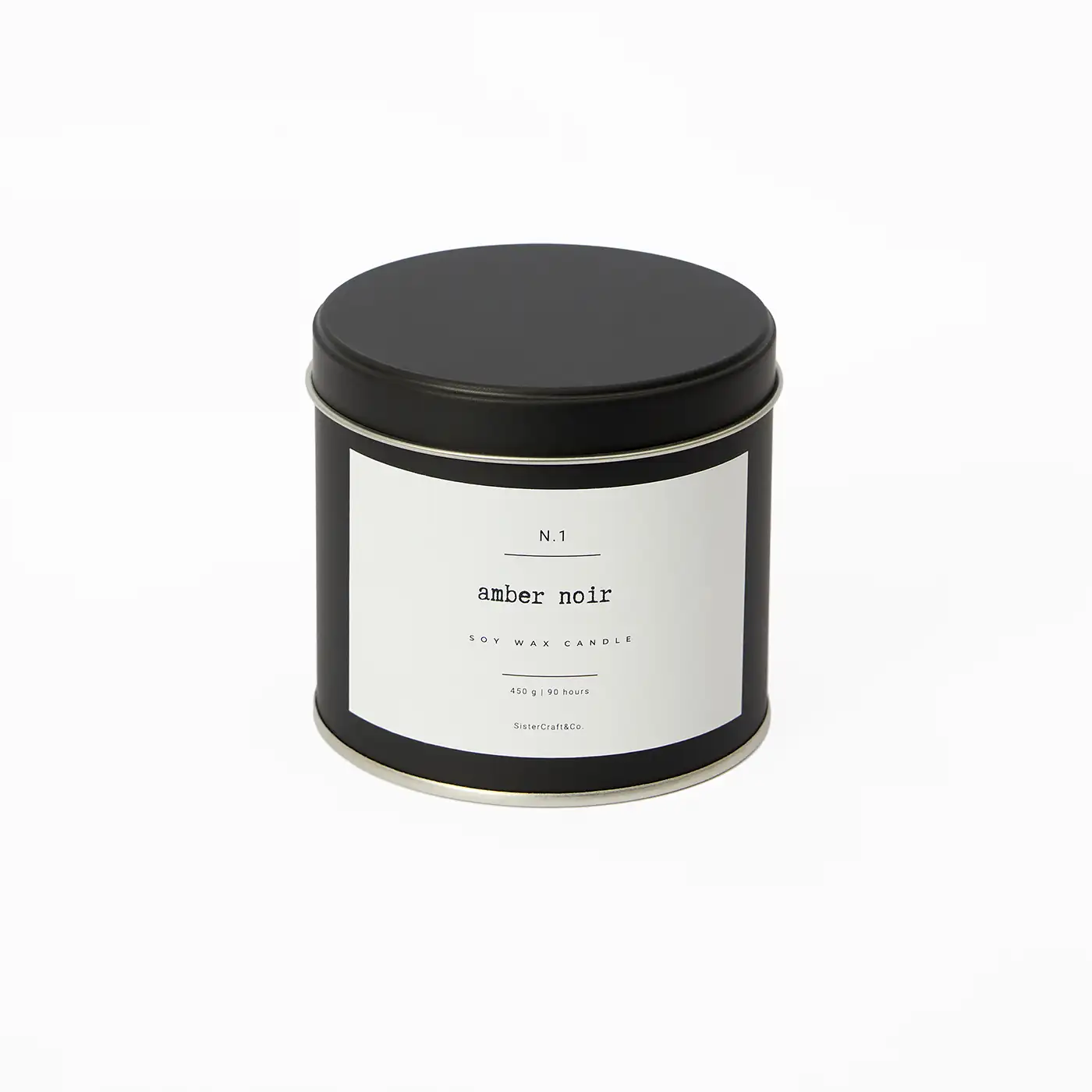 Maxi  Tin Candle – Amber