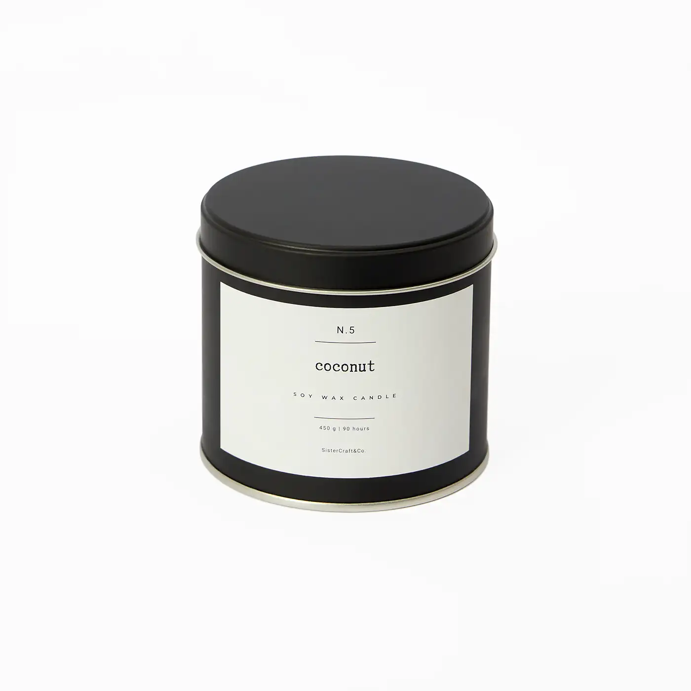 Maxi  Tin Candle – Coconut