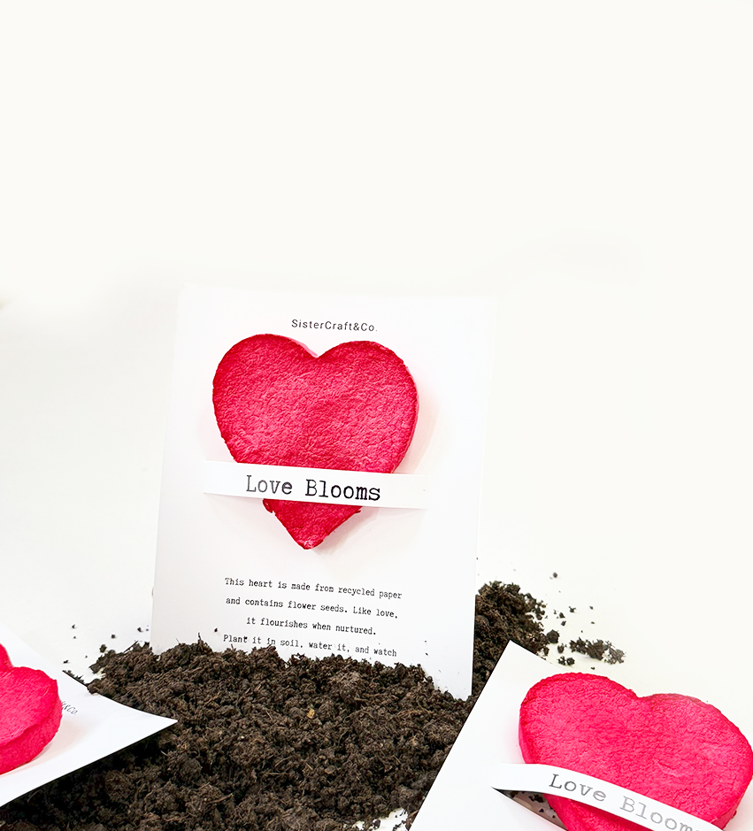 Love Blooms Paper Seed