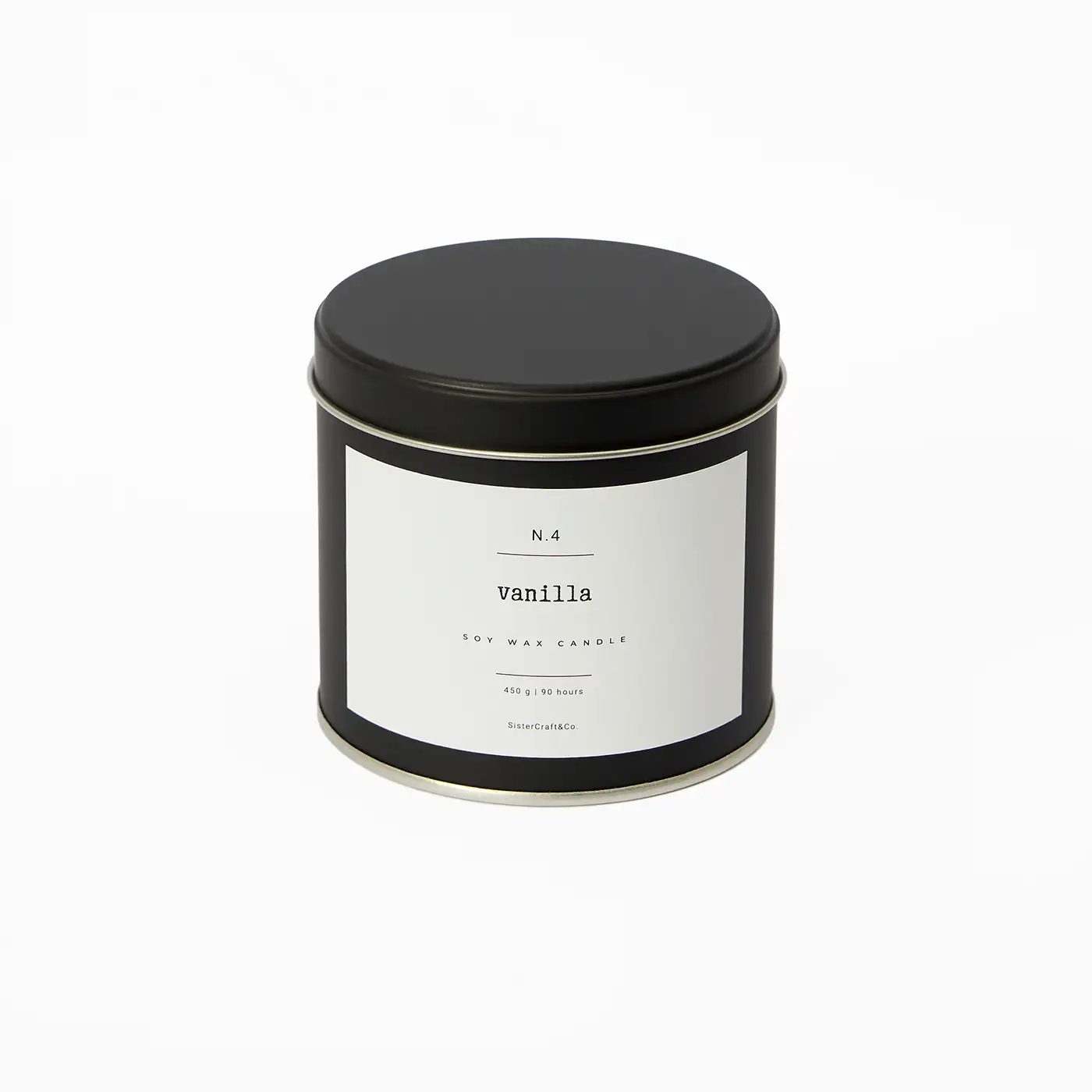 Maxi Tin Candle – Vanilla